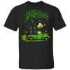 Blue Truck Pickup German Shepherd St Patricks Day Dog Lovers T-Shirt, Long Sleeve, Tank Top