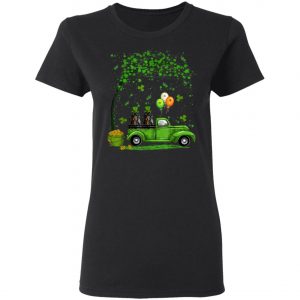 Blue Truck Pickup Dachshund St Patricks Day Dog Lovers T-Shirt, Long Sleeve, Tank Top