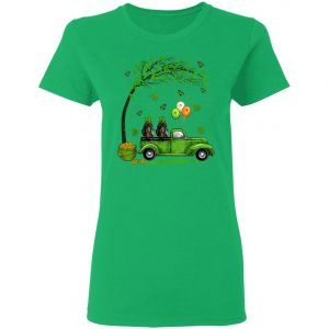 Blue Truck Pickup Dachshund St Patricks Day Dog Lovers T-Shirt, Long Sleeve, Tank Top