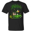 Blue Truck Pickup Dachshund St Patricks Day Dog Lovers T-Shirt, Long Sleeve, Tank Top