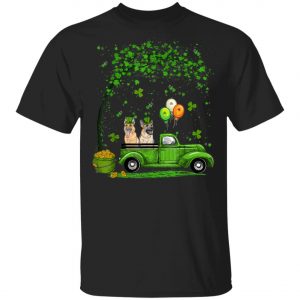 Blue Truck Pickup German Shepherd St Patricks Day Dog Lovers T-Shirt, Long Sleeve, Tank Top Blue Truck Pickup German Shepherd St Patricks Day Dog Lovers T-Shirt, Long Sleeve, Tank Top