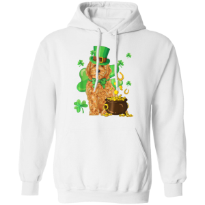 Goldendoodle St Patricks Day Irish Dog T-Shirt, Long Sleeve, Hoodie
