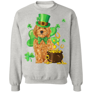 Goldendoodle St Patricks Day Irish Dog T-Shirt, Long Sleeve, Hoodie
