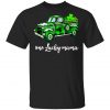 Buffalo Plaid Truck St Patricks Day with Shamrock Be Irish T-Shirt, Long Sleeve, Tank Top