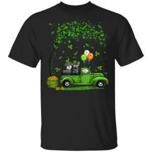 Blue Truck Pickup Schnauzer St Patricks Day Dog Lovers T-Shirt, Long Sleeve, Tank Top Blue Truck Pickup Schnauzer St Patricks Day Dog Lovers T-Shirt, Long Sleeve, Tank Top