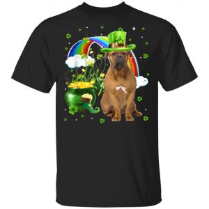 Boerboel St Patricks Day Irish Shamrock Dog T-Shirt, Long Sleeve, Tank Top Boerboel St Patricks Day Irish Shamrock Dog T-Shirt, Long Sleeve, Tank Top