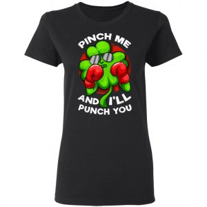 Boxing Clover st Patricks Day Boys Girls Punching Boxers T-Shirt, Long Sleeve, Tank Top