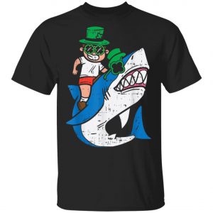Boy Riding Irish Shark Funny St Patricks Day Kids T-Shirt, Long Sleeve, Tank Top Boy Riding Irish Shark Funny St Patricks Day Kids T-Shirt, Long Sleeve, Tank Top