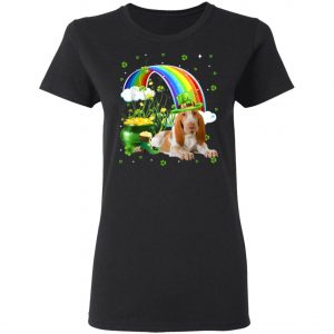 Bracco Italiano St Patricks Day Irish Shamrock Dog T-Shirt, Long Sleeve, Tank Top