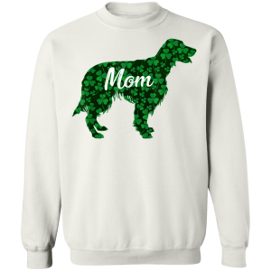 St Patrick Day Shamrock Irish Red Setter Dog Mom T-Shirt, Hoodie, Long Sleeve