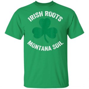Butte Montana St. Patricks Day Irish Shamrock T-Shirt, Long Sleeve, Tank Top
