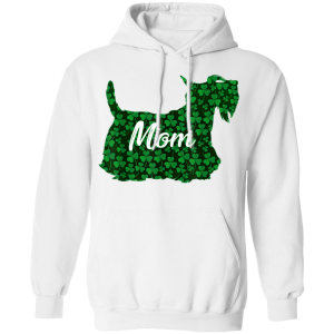 St Patrick Day Shamrock Scottish Dog Mom Outfit Irish T-Shirt, Hoodie, Long Sleeve