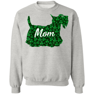 St Patrick Day Shamrock Scottish Dog Mom Outfit Irish T-Shirt, Hoodie, Long Sleeve