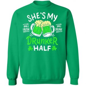 Couples St. Patricks Drinking Party Irish T-Shirt, Long Sleeve, Hoodie