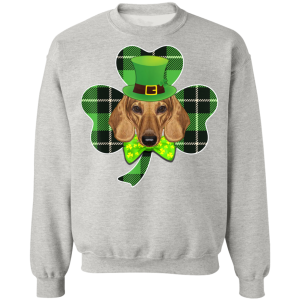 Shamrock Leprechaun Dachshund St Patricks Day T-Shirt, Hoodie, Long Sleeve