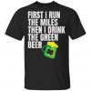 Drinks Well With Others Green Beer St. Patricks Day T-Shirt, Long Sleeve, Hoodie