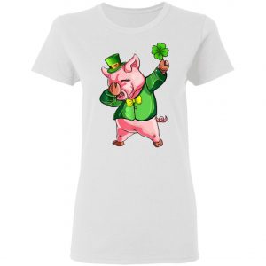Dabbing Pig Lovers Irish Shirt St Patricks Day Shamrock T-Shirt, Long Sleeve, Hoodie