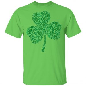 Dog Paw Shamrock St Patricks Day Premium T-Shirt, Long Sleeve, Hoodie
