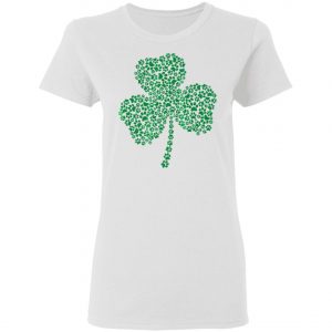 Dog Paw Shamrock St Patricks Day Premium T-Shirt, Long Sleeve, Hoodie