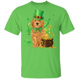Goldendoodle St Patricks Day Irish Dog T-Shirt, Long Sleeve, Hoodie