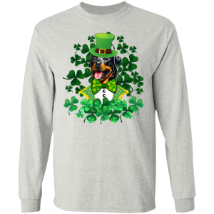 Shamrock Rottweiler St Patricks day Costume T-Shirt, Hoodie, Long Sleeve