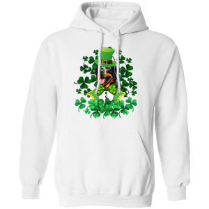 Shamrock Rottweiler St Patricks day Costume T-Shirt, Hoodie, Long Sleeve