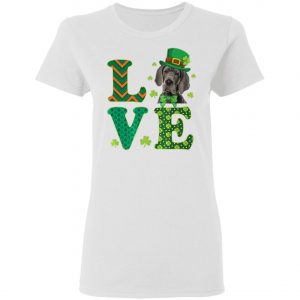 Love Great Dane St. Patricks Day Dog Dad Mom T-Shirt, Long Sleeve, Hoodie