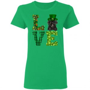 Love Portuguese Water Dog St Patricks Day Leprechaun T-Shirt, Long Sleeve, Hoodie