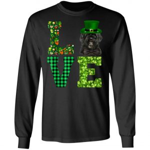 Love Portuguese Water Dog St Patricks Day Leprechaun T-Shirt, Long Sleeve, Hoodie
