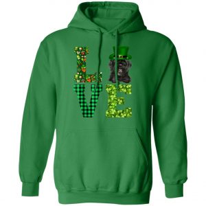 Love Portuguese Water Dog St Patricks Day Leprechaun T-Shirt, Long Sleeve, Hoodie