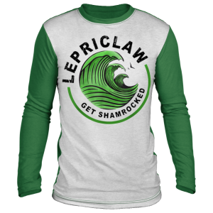 St Partick’s Day T-Shirt – Drinking Lepriclaw Get Shamrocked Long Sleeve, Hoodie