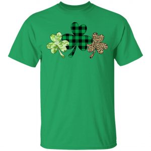 Plaid Shamrock Shirt Leopard Camouflage Fun St Patricks Day T-Shirt Plaid Shamrock Shirt Leopard Camouflage Fun St Patricks Day T-Shirt