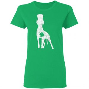 Retro Pointer Hat Gift Irish Shamrock Dog St Patricks Day T-Shirt, Hoodie, Long Sleeve
