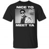 Niall Horan Shirt – Nice To Meet Ya White Hoodie, Long Sleeve