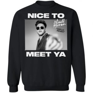 Niall Horan Shirt - Nice To Meet Ya Hoodie, Long Sleeve
