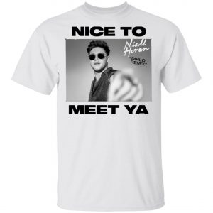 Niall Horan Shirt – Nice To Meet Ya White Hoodie, Long Sleeve