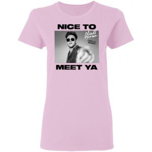 Niall Horan Shirt - Nice To Meet Ya White Hoodie, Long Sleeve