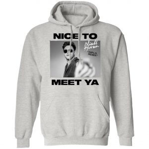 Niall Horan Shirt - Nice To Meet Ya White Hoodie, Long Sleeve