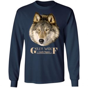 Canis Lupus Grey Wolf Timber Wolf Unisex Eco Friendly Shirt, Hoodie, Long Sleeve