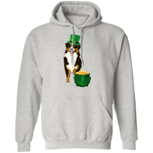 Lucky American Shepherd St Patricks Day T-Shirt, Long Sleeve, Hoodie