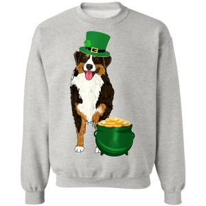 Lucky American Shepherd St Patricks Day T-Shirt, Long Sleeve, Hoodie
