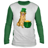 Lucky Labrador Dog St Patricks Day T-Shirt, Long Sleeve, Hoodie