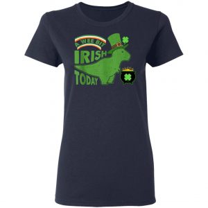 A Wee Bit Irish Today Dinosaur T-Rex St. Patricks Day Shirt, Tank Top