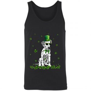 St.Patricks Day Dalmatian Hat Shamrock T-Shirt, Hoodie, Long Sleeve