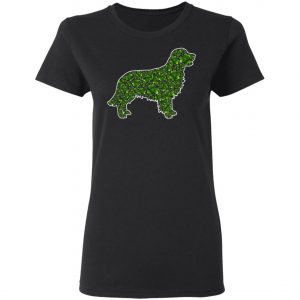 St.Patricks Day Dog Lover Fun Golden Retriever Shamrock T-Shirt, Hoodie, Long Sleeve