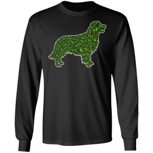 St.Patricks Day Dog Lover Fun Golden Retriever Shamrock T-Shirt, Hoodie, Long Sleeve