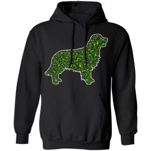 St.Patricks Day Dog Lover Fun Golden Retriever Shamrock T-Shirt, Hoodie, Long Sleeve