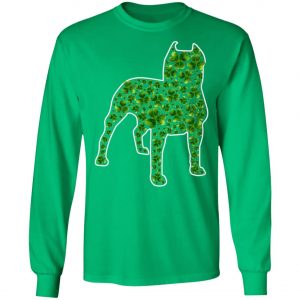 St.Patricks Day Dog Lover Pitbull Shamrock T-Shirt, Hoodie, Long Sleeve