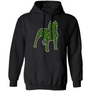 St.Patricks Day Dog Lover Pitbull Shamrock T-Shirt, Hoodie, Long Sleeve