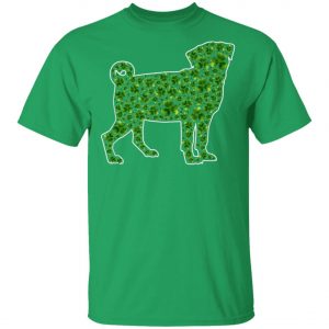 St.Patricks Day Dog Lover Pug Shamrock T-Shirt, Hoodie, Long Sleeve